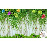 پوستر دیواری گل طبیعی – کد: AW 11048