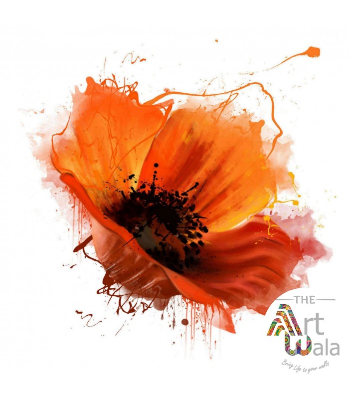 پوستر دیواری گل طبیعی - کد: HD 7201267