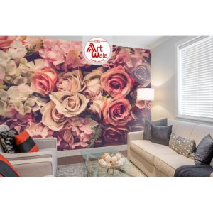 پوستر دیواری گل طبیعی کد: AW 12344