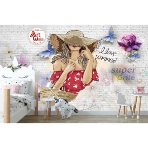 پوستر دیواری اتاق کودک کد: AW 12308