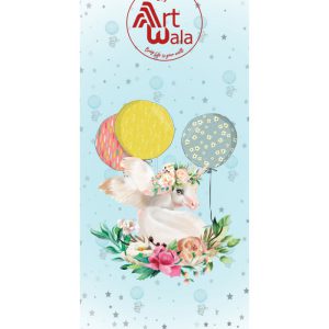 پرده مخمل تصویری - کد: AW 13617