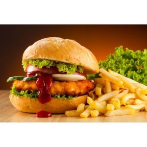 پوستر دیواری فست فود و کافه - کد: AW 13599