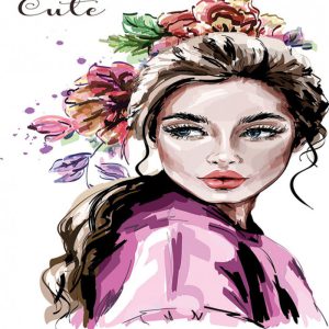 پوستر دیواری آرایشگاهی - کد: AW 13779