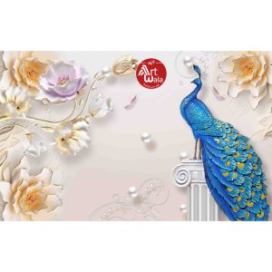 پوستر دیواری سه بعدی - کد: AW 13833