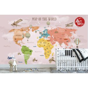 پوستر دیواری اتاق کودک کد: AW 13982