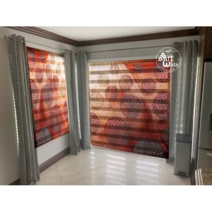 پرده زبرا تصویری - کد: AW 14393