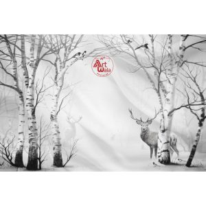 پوستر دیواری سه بعدی گل کد: AW 14496