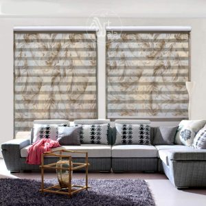 پرده زبرا تصویری - کد: AW 14600