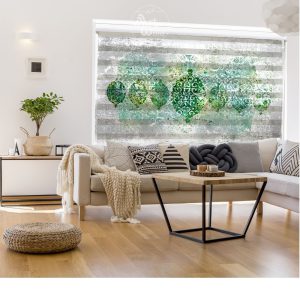 پرده زبرا تصویری - کد: AW 15060