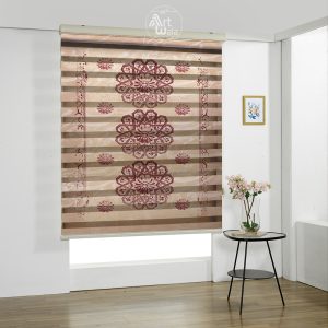 پرده زبرا چاپی - کد : AW 15426