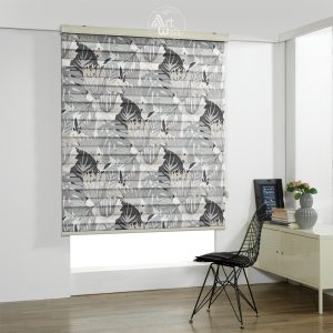 پرده زبرا چاپی - کد : AW 15469