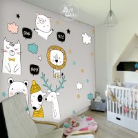 پوستر دیواری اتاق کودک  – کد : AW 16278