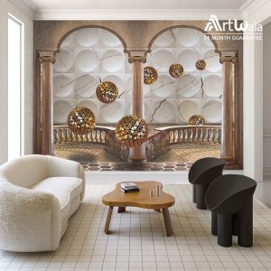 پوستر دیواری سه بعدی - کد : AW 16407