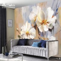 پوستر دیواری گل نقاشی – کد : AW 16786