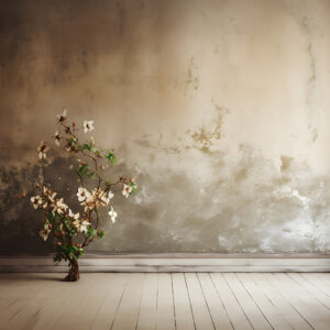 بکدراپ پارچه ای طرح گل