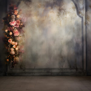 بکدراپ پارچه ای طرح گل