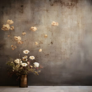 بکدراپ پارچه ای طرح گل