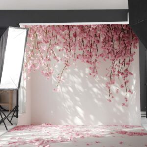 بکدراپ پارچه ای طرح گل