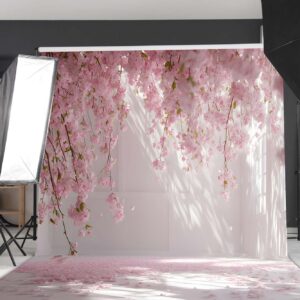 بکدراپ پارچه ای طرح گل