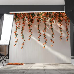 بکدراپ پارچه ای طرح گل