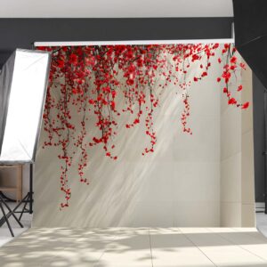 بکدراپ پارچه ای طرح گل