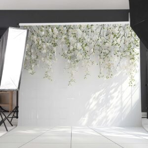 بکدراپ پارچه ای طرح گل