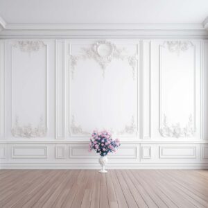 بکدراپ پارچه ای طرح گچبری