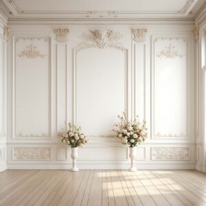 بکدراپ پارچه ای طرح گچبری