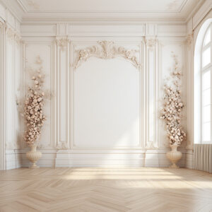 بکدراپ پارچه ای طرح گچبری