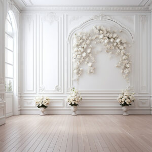 بکدراپ پارچه ای طرح گچبری