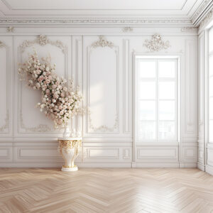 بکدراپ پارچه ای طرح گچبری