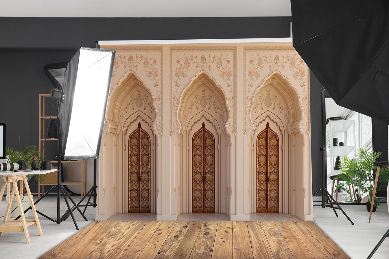 بک دراپ پارچه ای طرح بوهو کد : AW 1911081