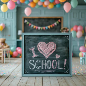 بک دراپ عکاسی مدرسه