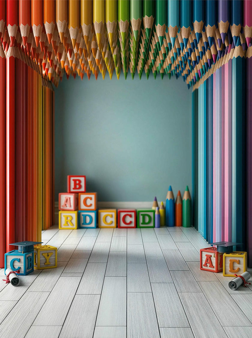 بک دراپ عکاسی مدرسه