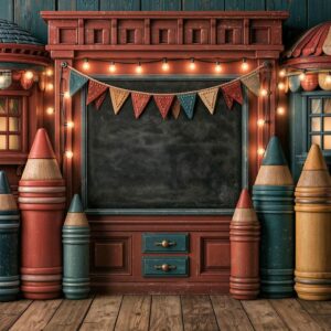 بک دراپ عکاسی مدرسه