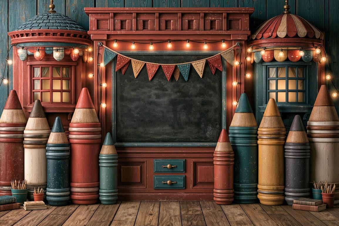 بک دراپ عکاسی مدرسه