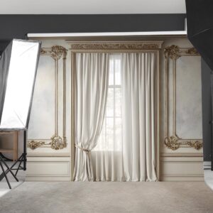 بکدراپ پارچه ای طرح پرده کد : AW 1911263