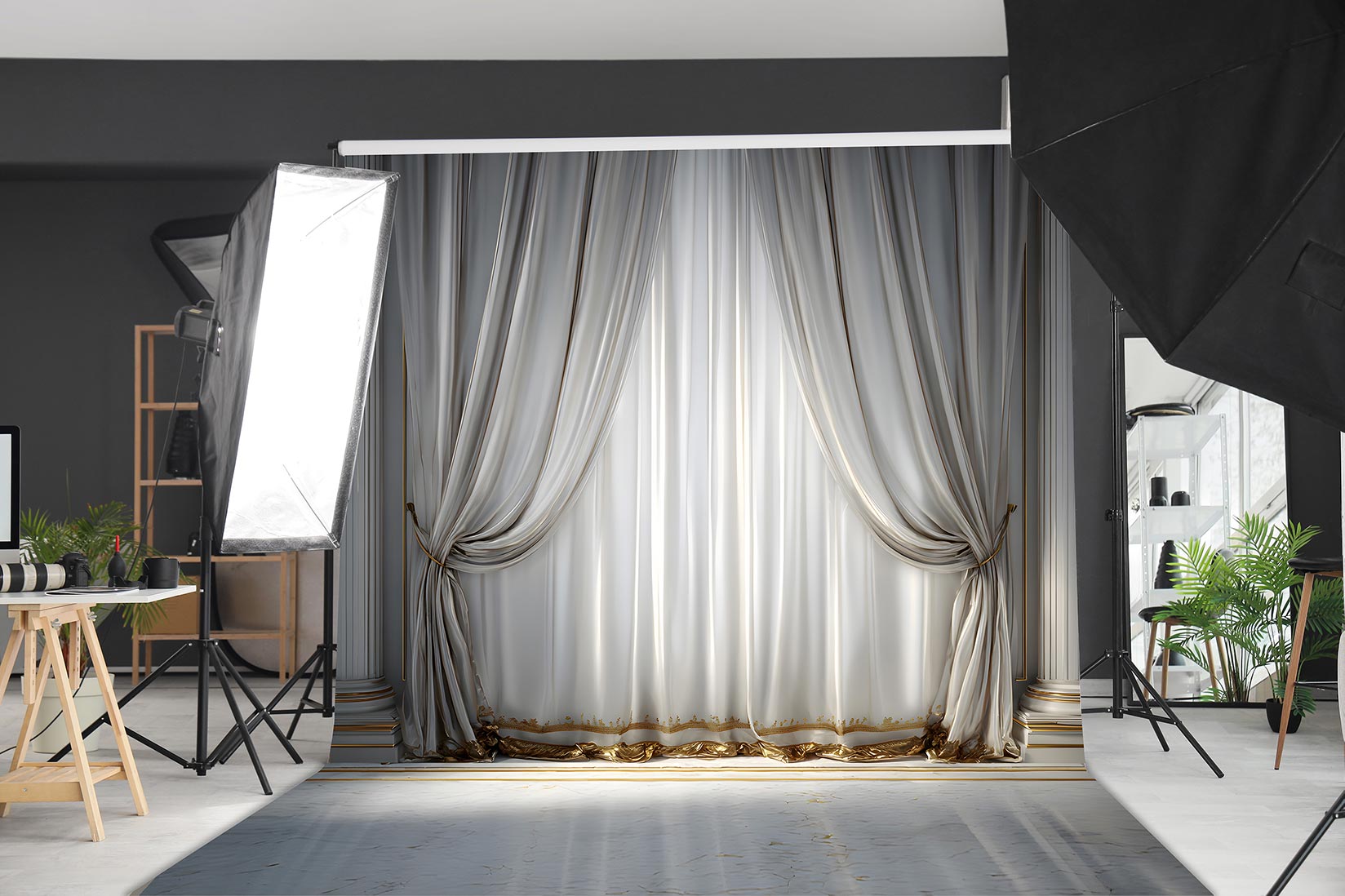 بکدراپ پارچه ای طرح پرده کد : AW 1911271